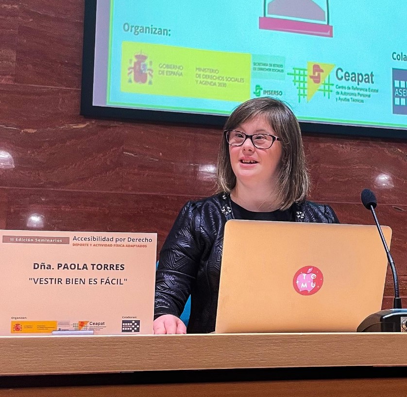 Modelo, ponente y profesora de moda