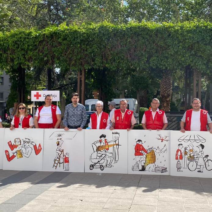 Flavita Banana eta Gurutze Gorria: ilustrazioak zozketa oso berezi baterako