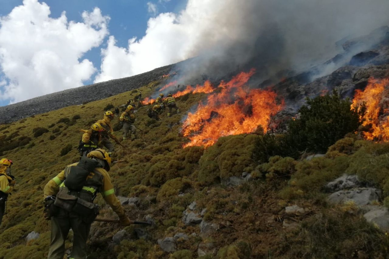 Brigadas de Refuerzo en Incendios Forestales