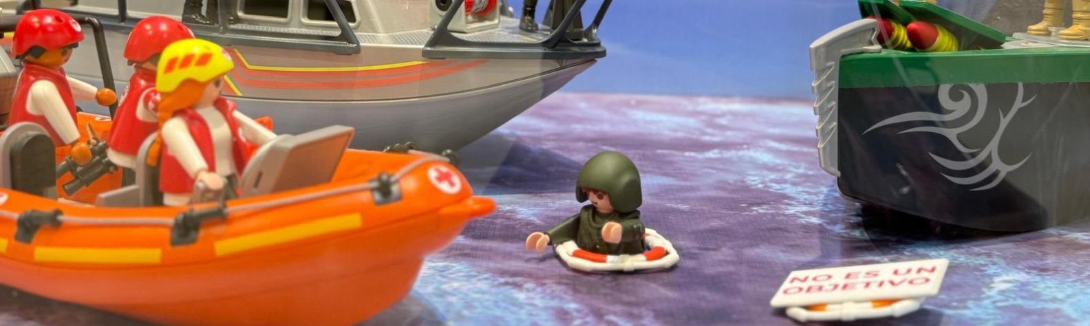 2.000 clics de Playmobil para contar la acción humanitaria de Cruz Roja ante desastres