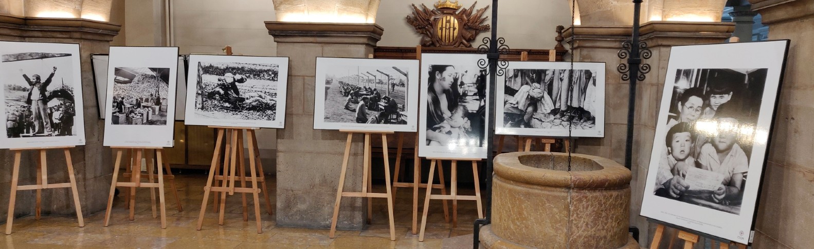 ‘La humanitat en guerra’, una muestra de los conflictos bélicos más relevantes de los últimos tiempos