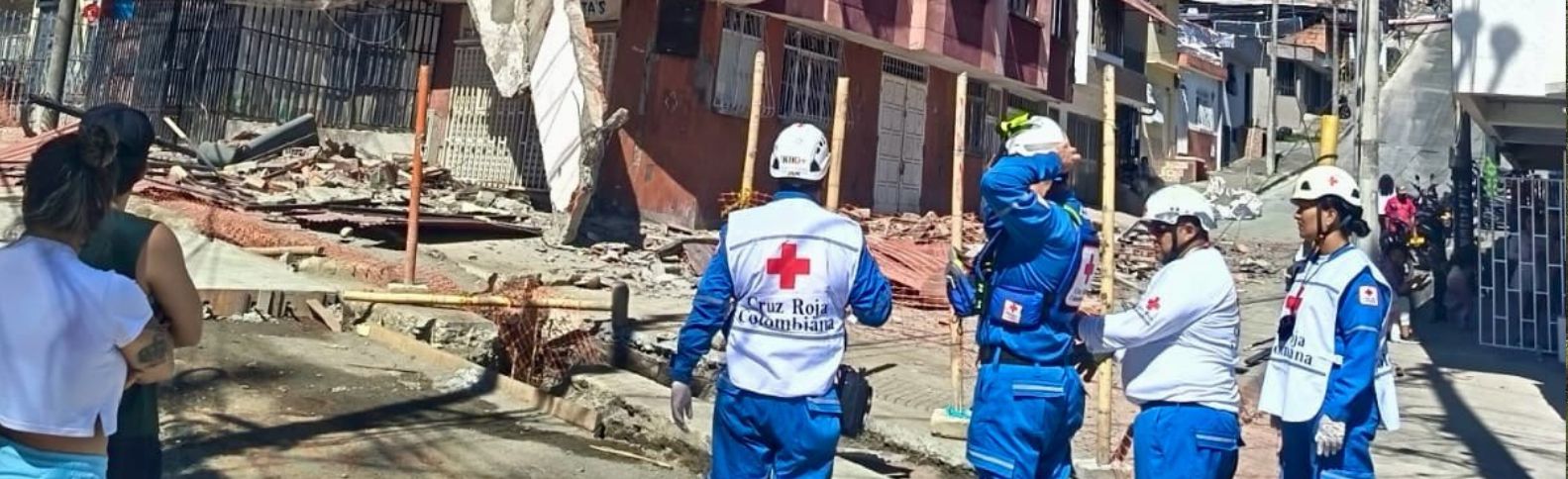Cruz Roja activa su respuesta ante el terremoto de magnitud 7,4 que ha sacudido Colombia