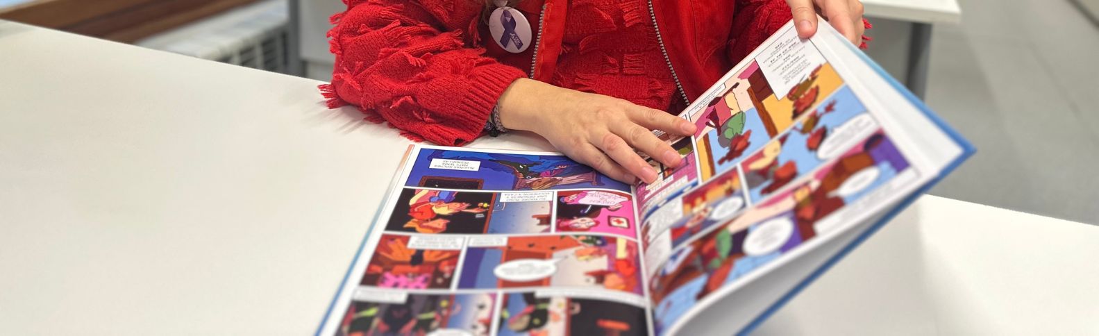 Un cómic para sensibilizar sobre el impacto de la violencia de género