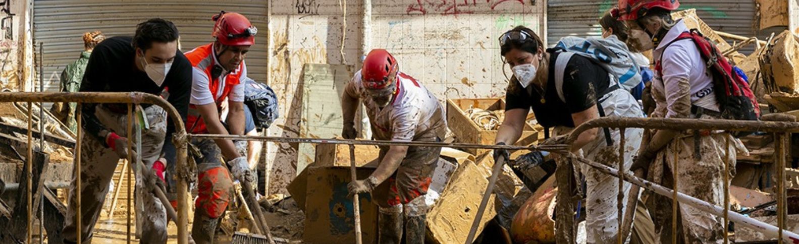 Cruz Roja celebra el Día del Voluntariado homenajeando a todas las personas que ofrecieron su tiempo para ayudar a las víctimas de la DANA
