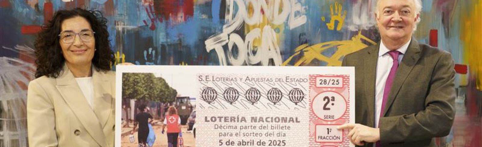 Loterías colabora con Cruz Roja para ayudar a personas en situación de vulnerabilidad