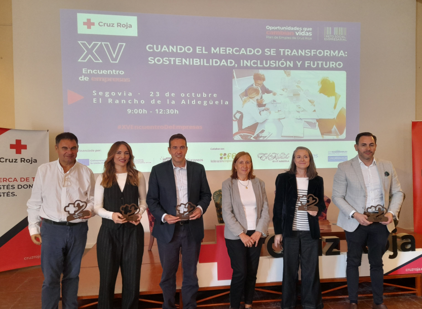 Cruz Roja Segovia celebra el XV Encuentro de Empresas para impulsar un mercado laboral más inclusivo y sostenible
