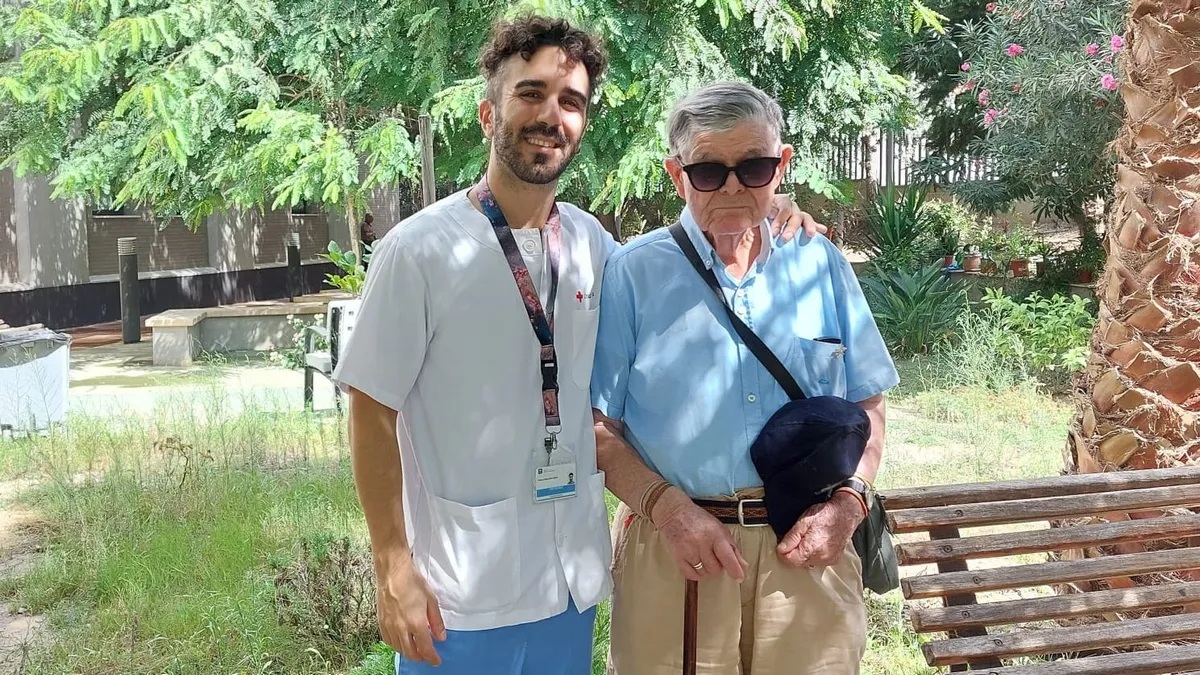 Combatir la soledad es una de las prioridades del Area de Salud de Cruz Roja