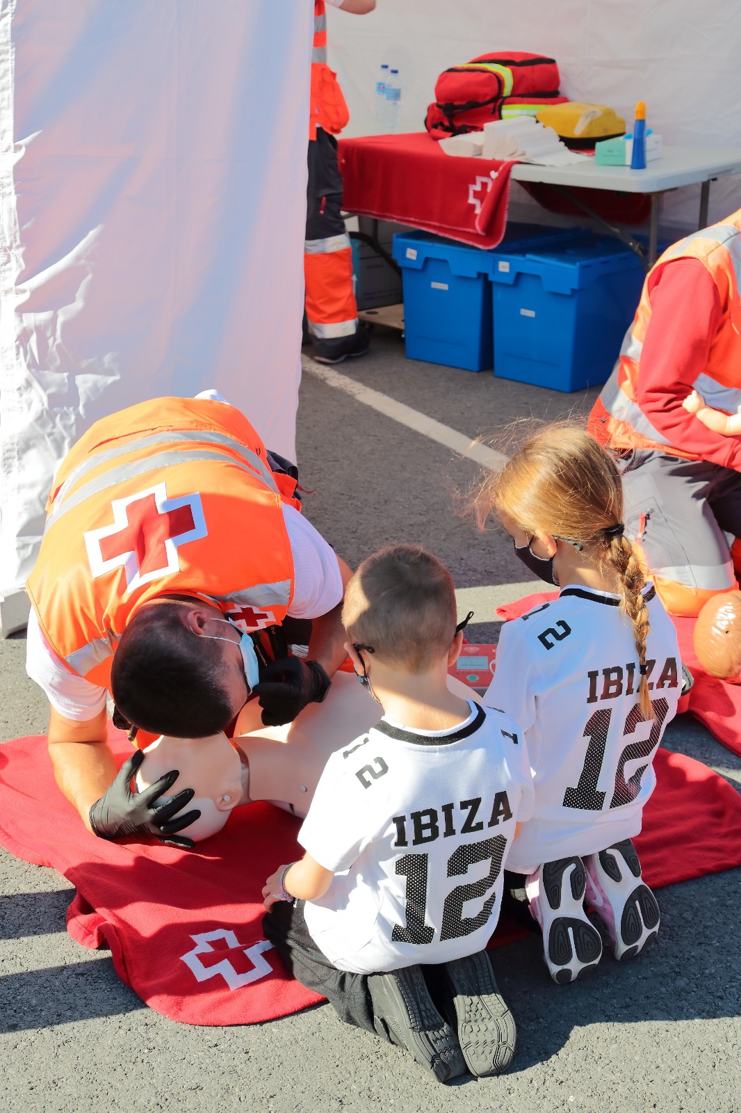 Cruz Roja Española participará en la formación de 13.000 menores de la UE en primeros auxilios y reanimación cardiopulmonar