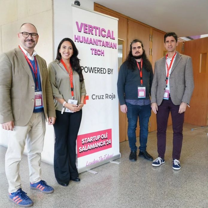 Cruz Roja pone en valor el uso humanitario de la tecnología en Startup Olé 2024